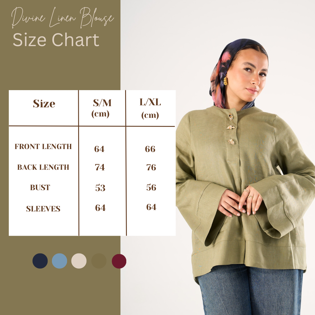 Divine Blouse in Olive