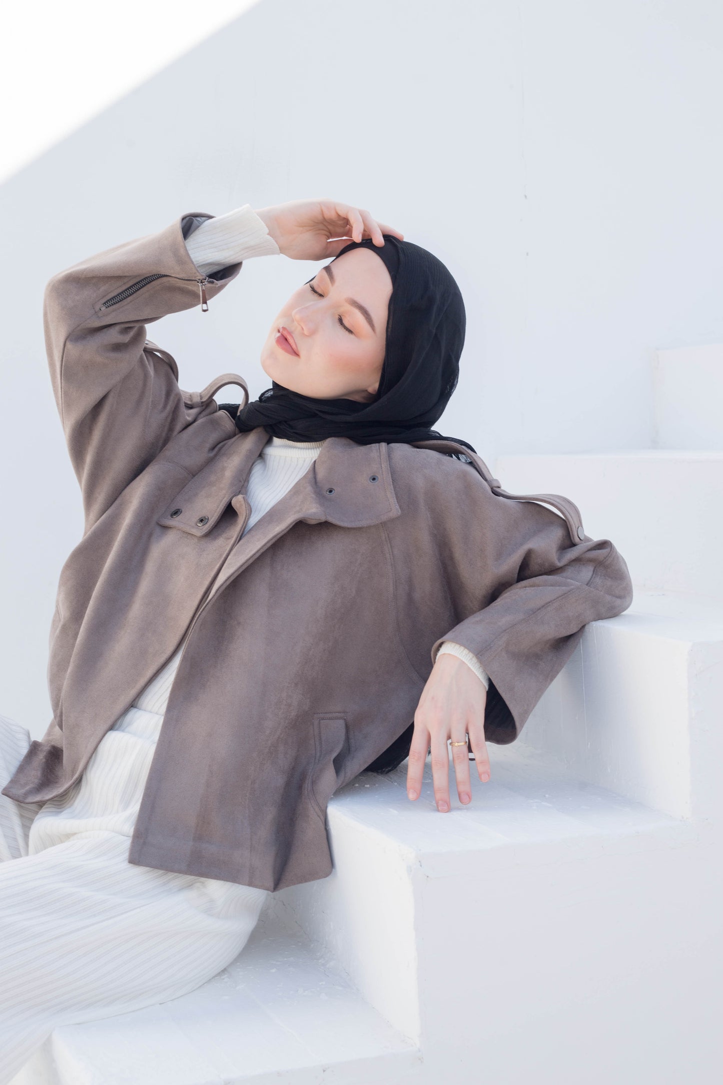 Flair jacket in grey