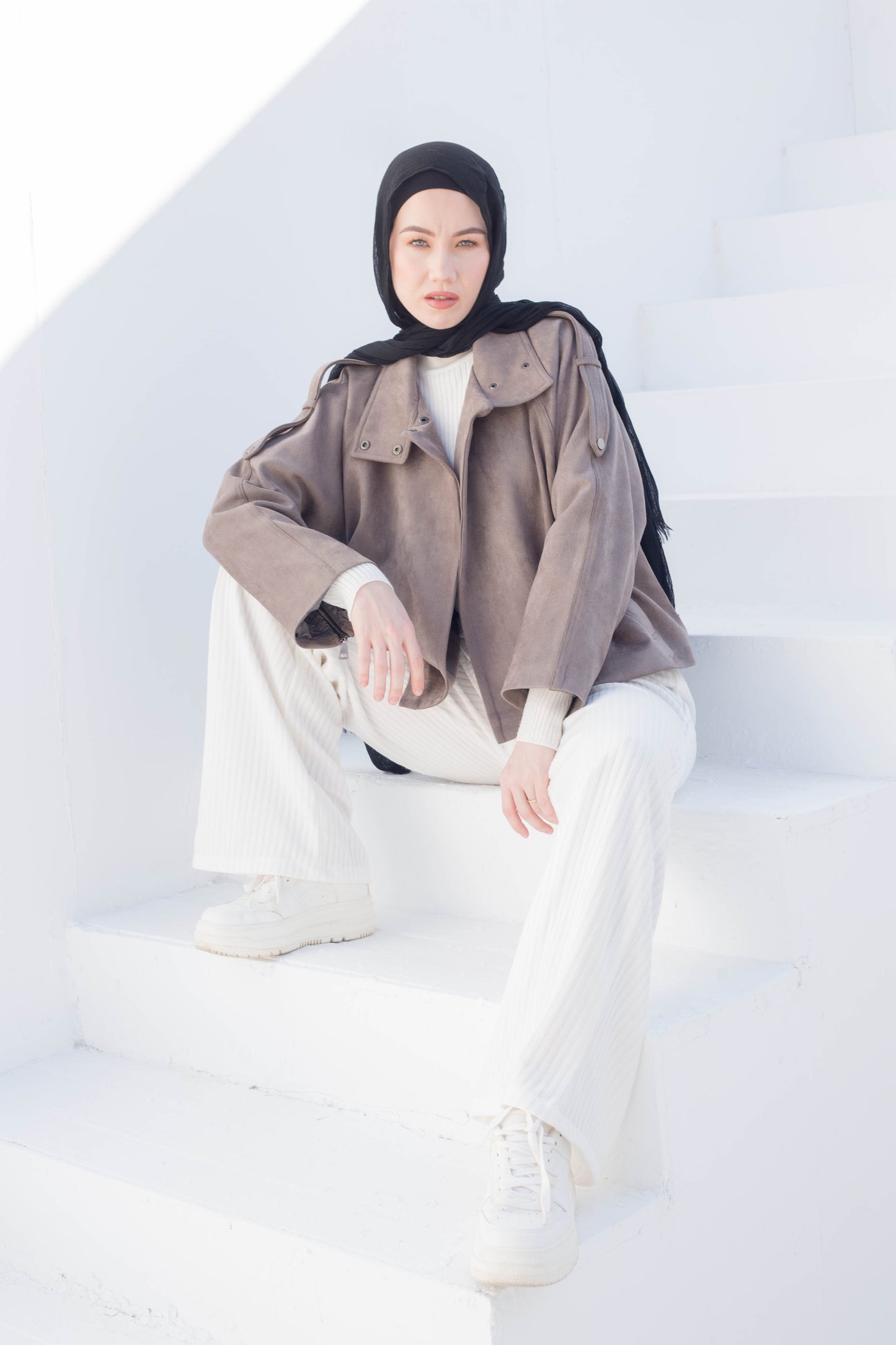 Flair jacket in grey