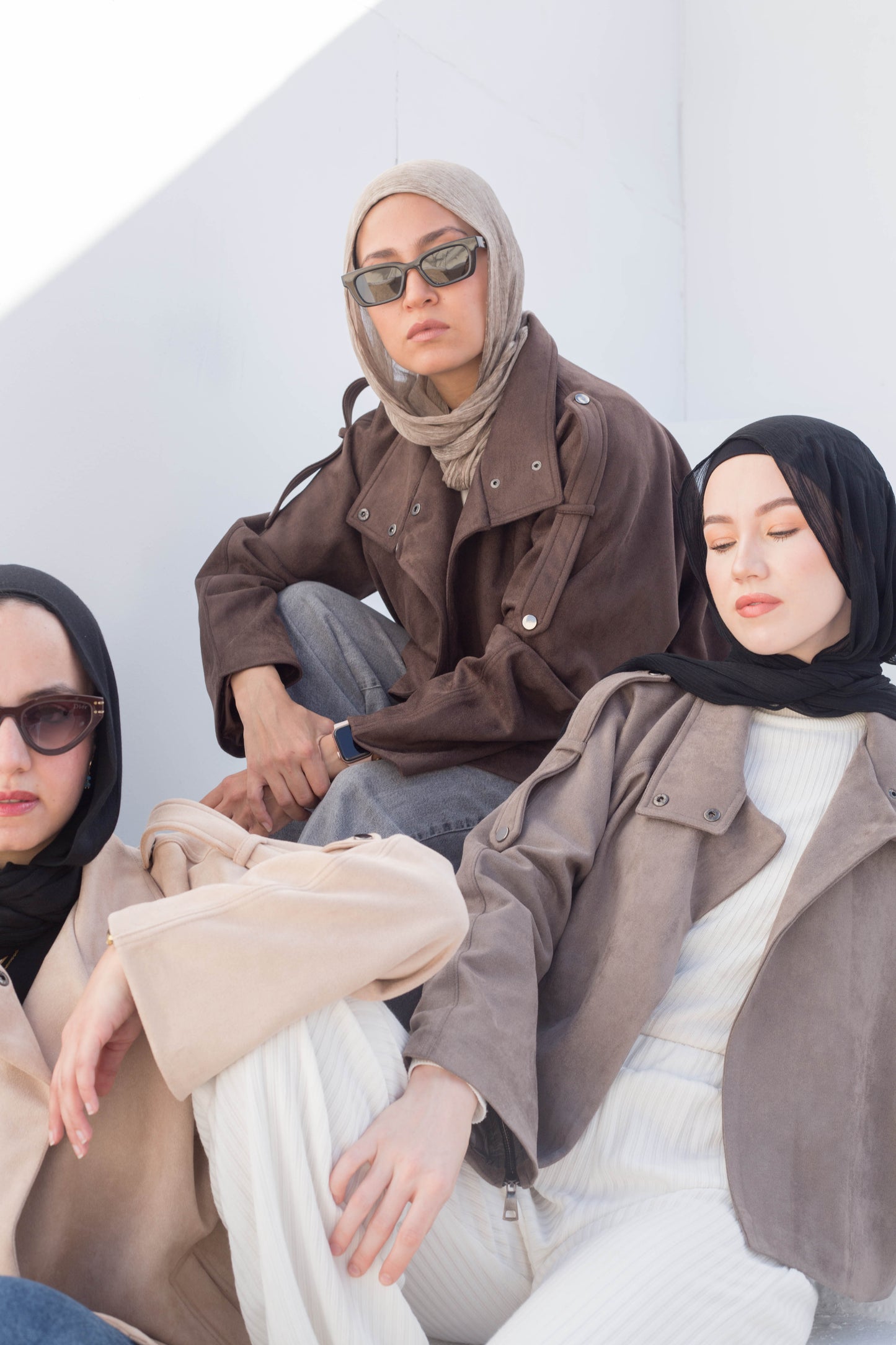 Flair jacket in beige