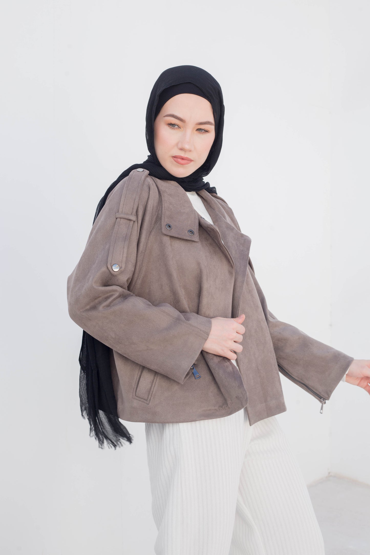 Flair jacket in grey