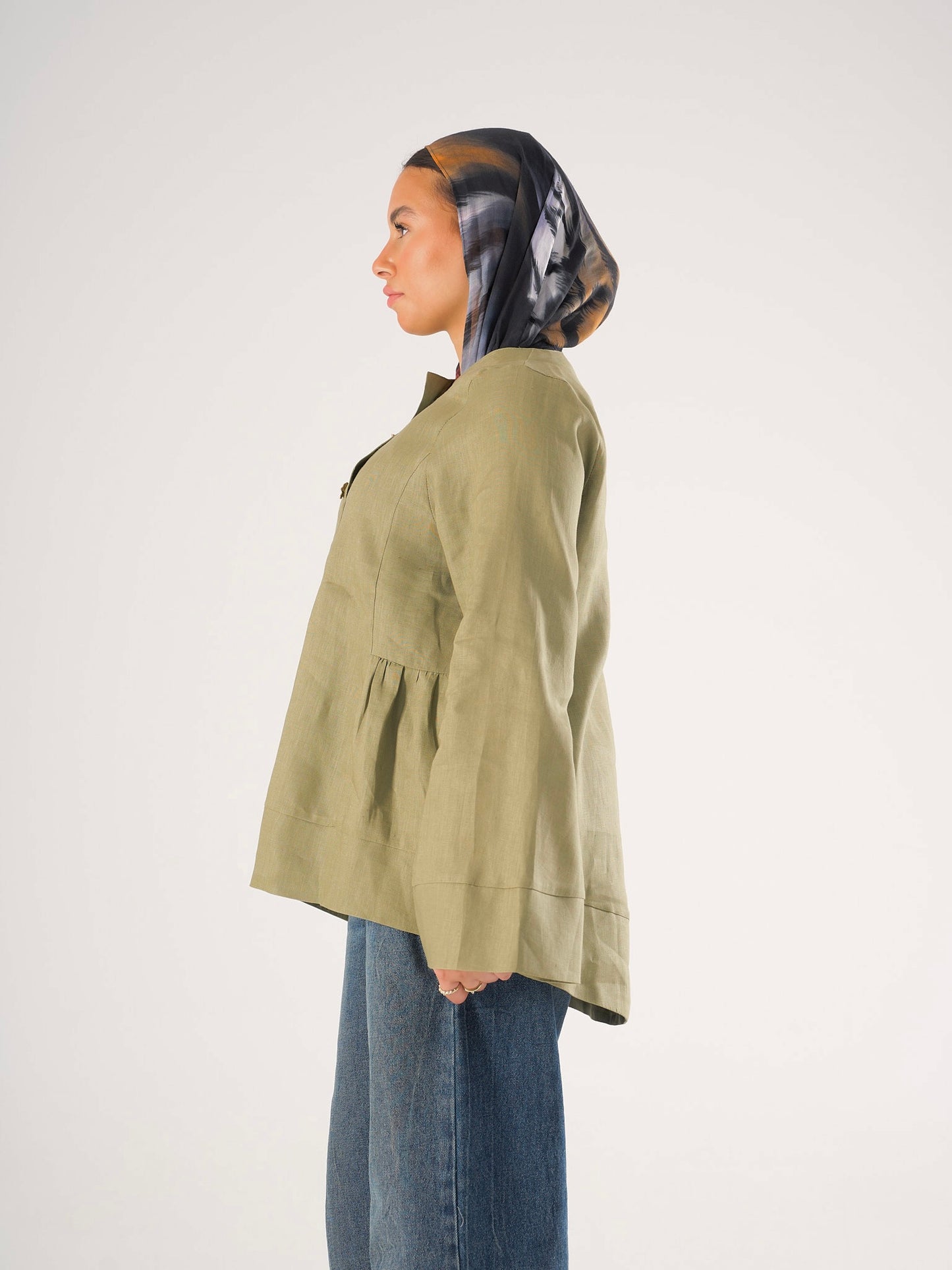 Divine Blouse in Olive