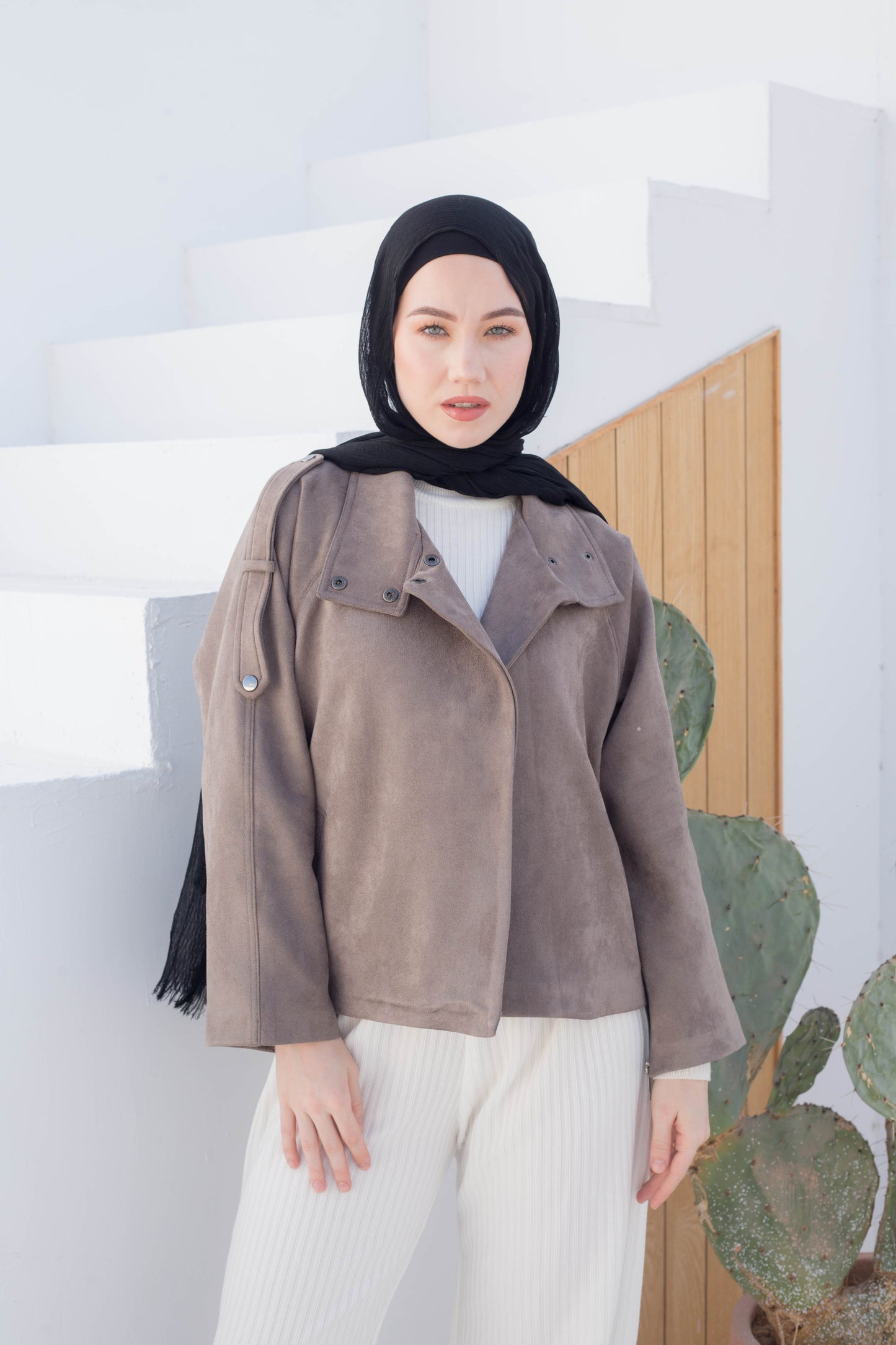 Flair jacket in grey