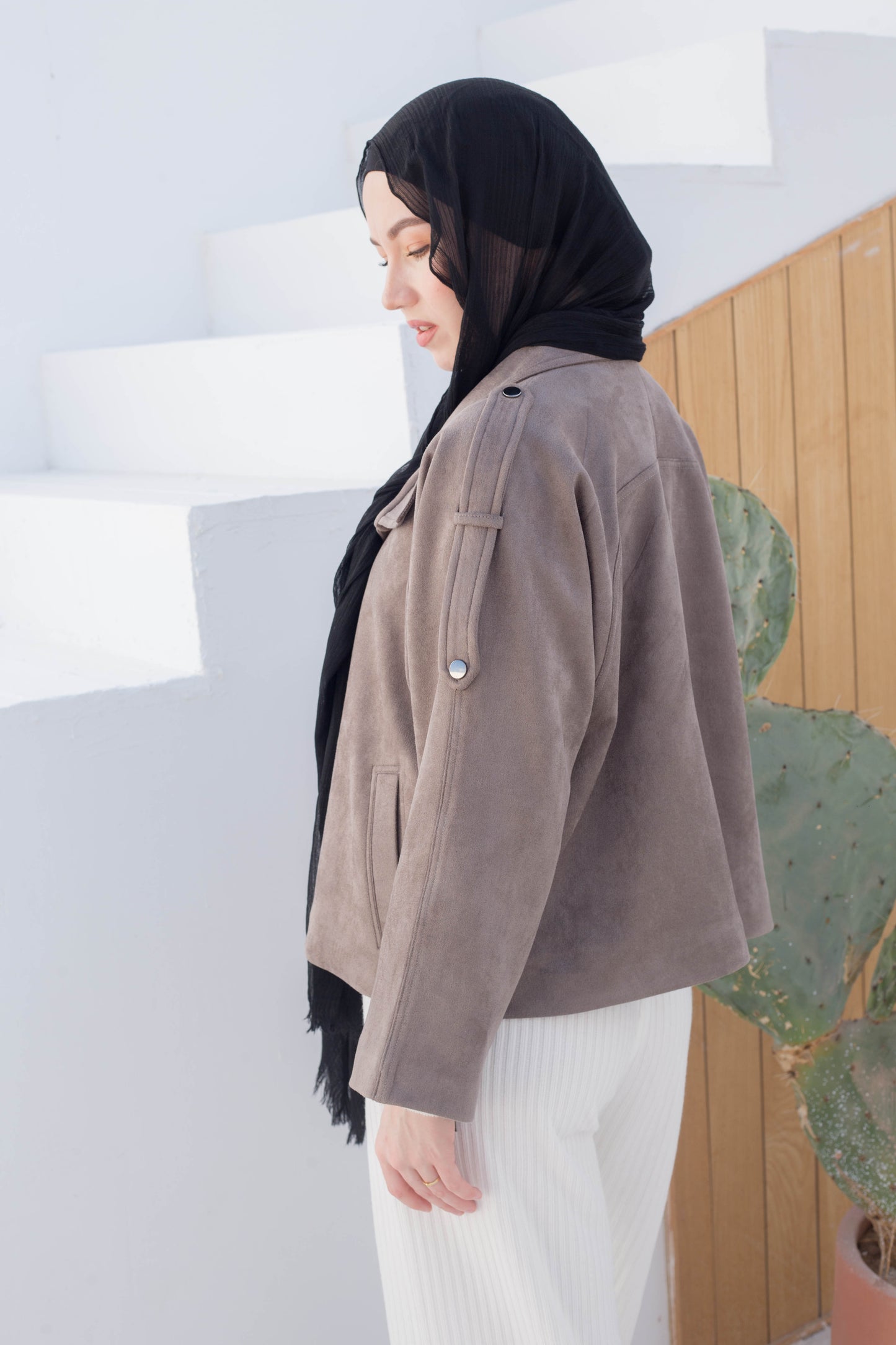 Flair jacket in grey