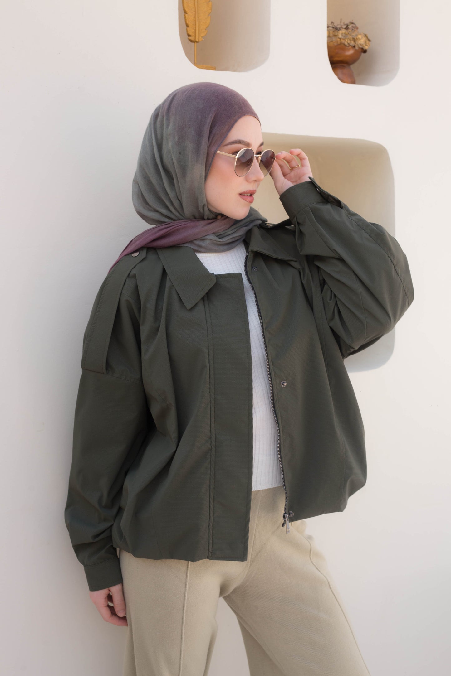 Breeze jacket in olive
