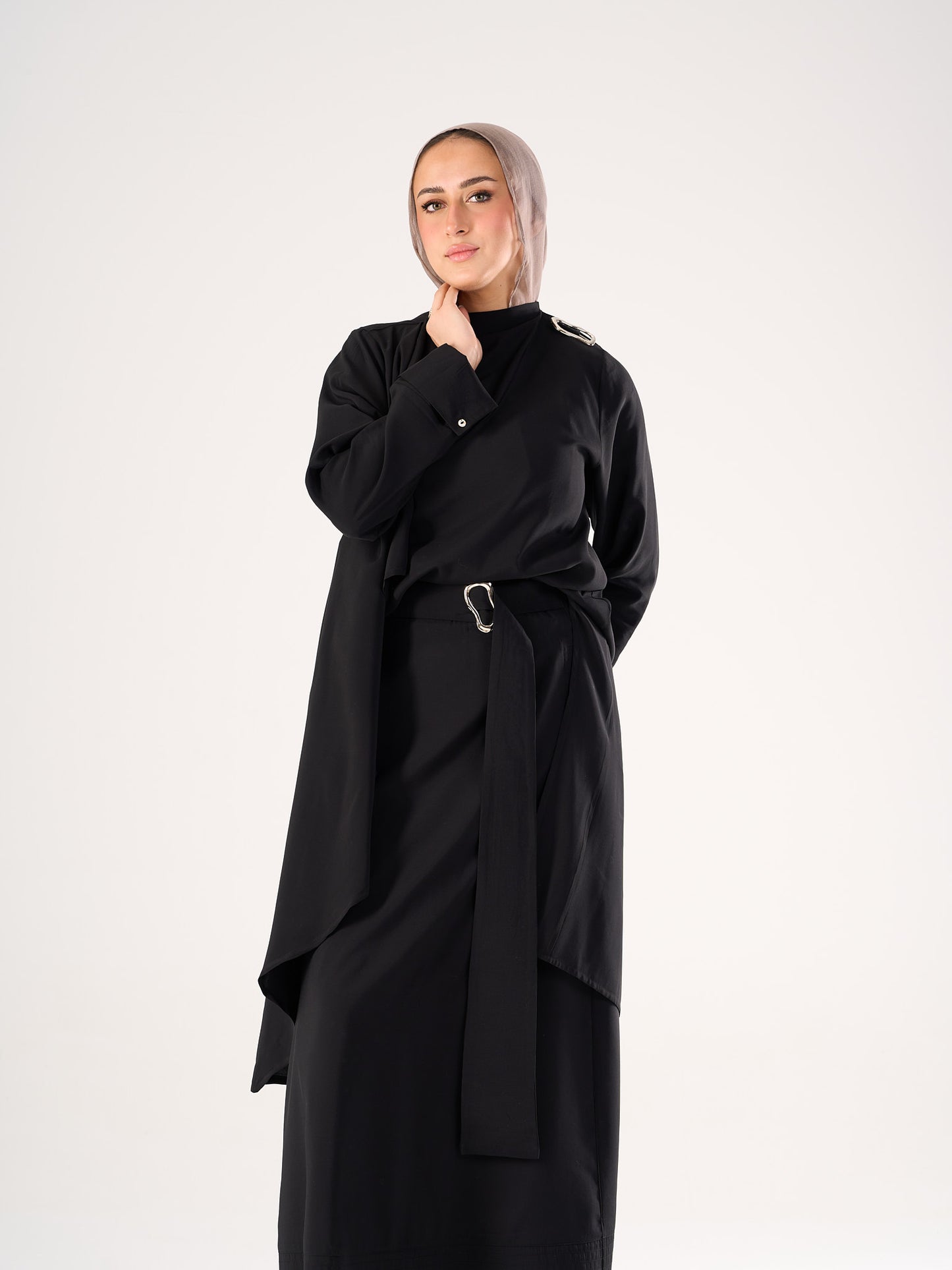 Airy Skirt in Black