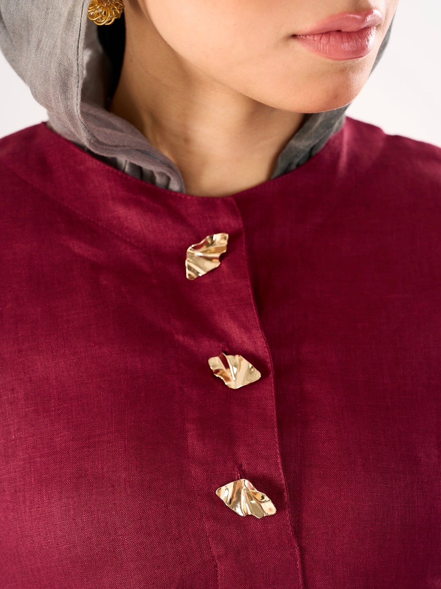 Divine Blouse in Crimson