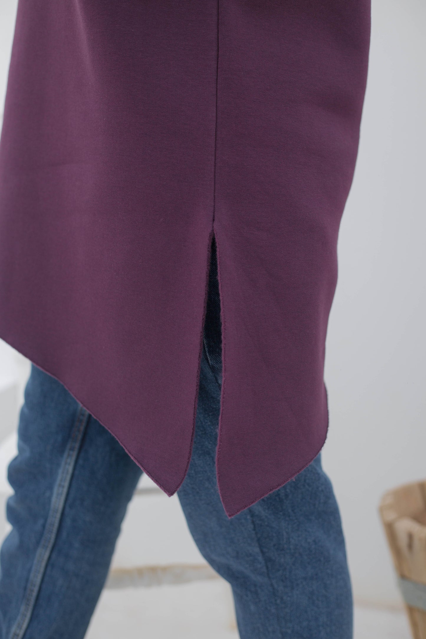 Blossom sweatshirt in violet