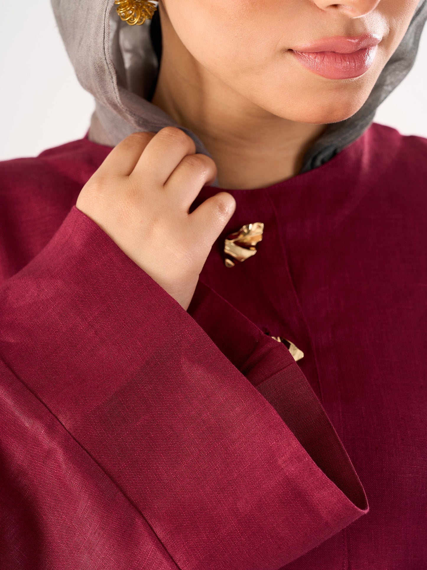 Divine Blouse in Crimson