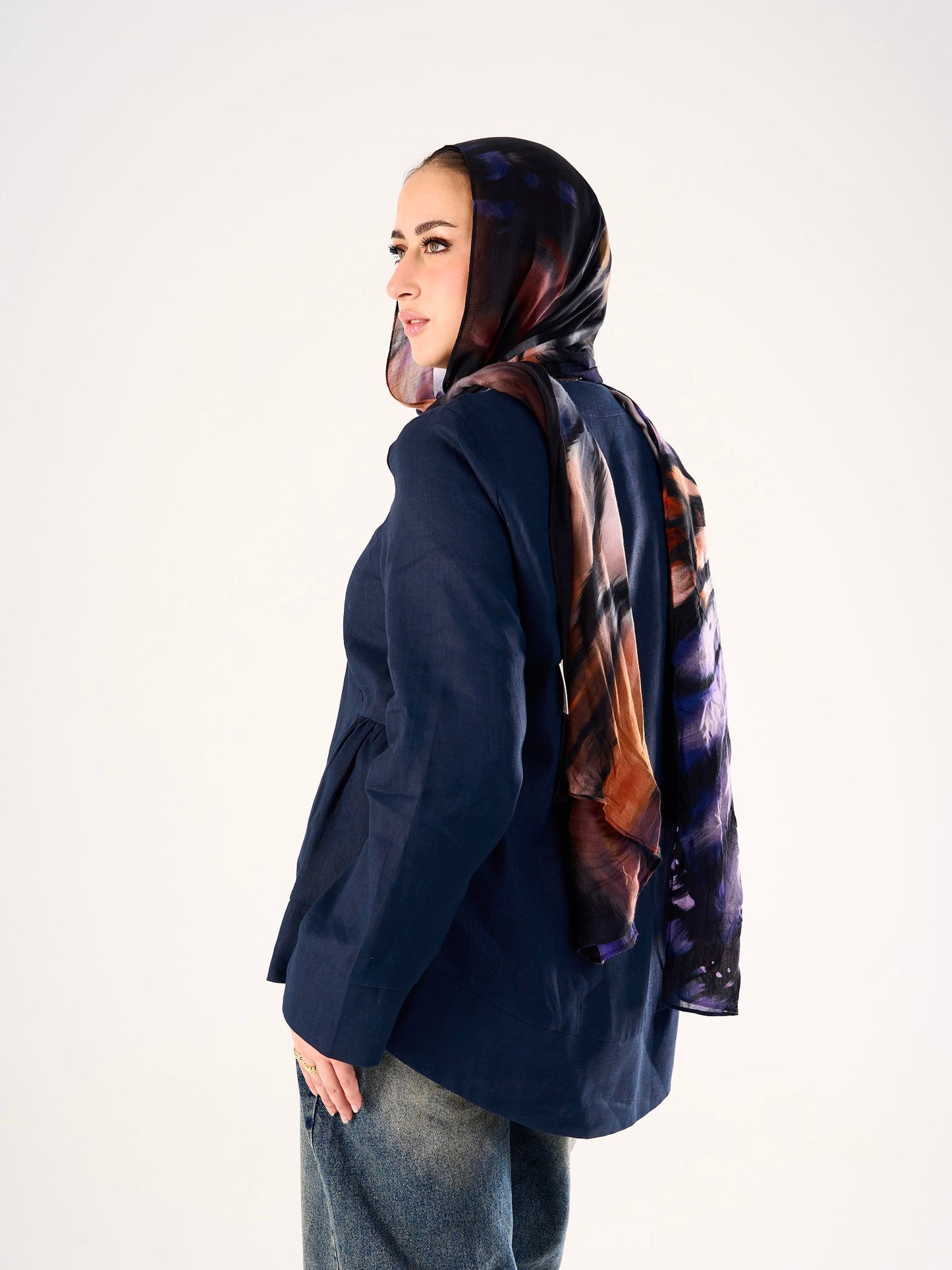 Divine Blouse in Dark Blue