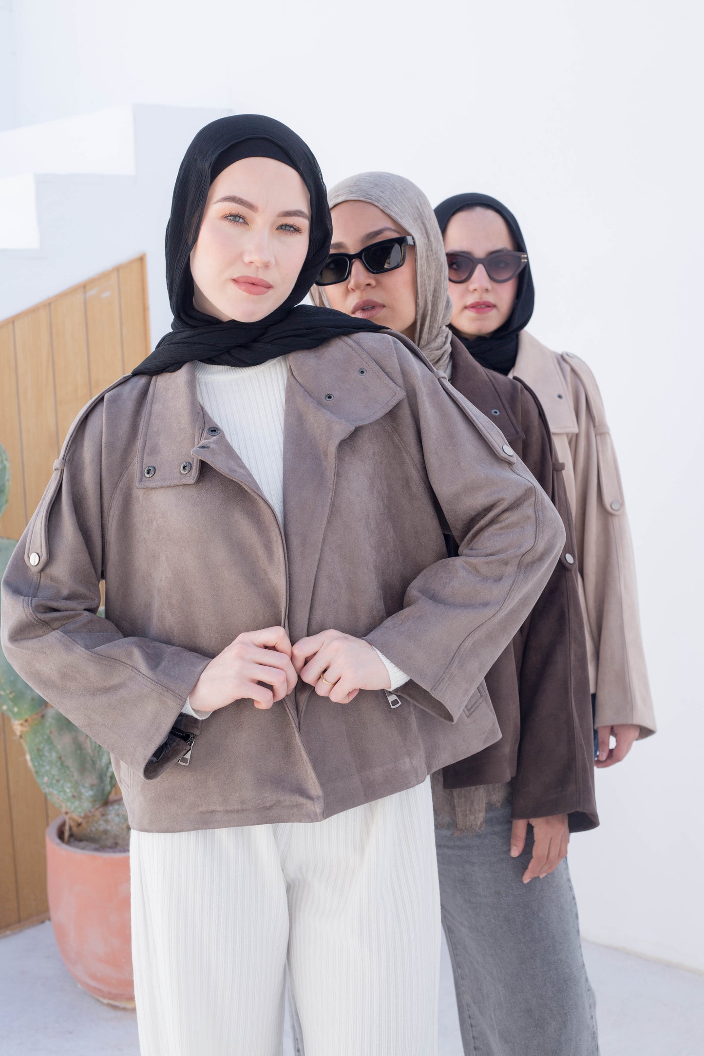 Flair jacket in grey