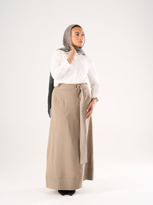 Airy Skirt in Olive