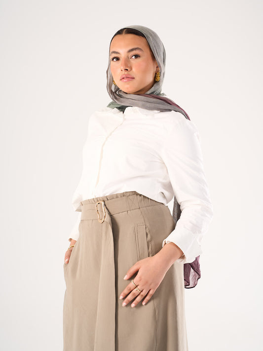 Airy Skirt in Olive